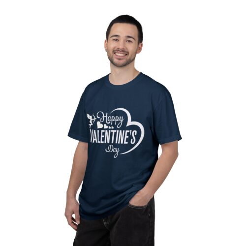 Unisex Garment-Dyed T-shirt for Valentine's Day, Cute Couple Shirt, Love-themed Tee, Perfect Gift, Holiday Apparel. - Image 35