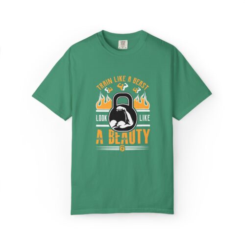 Beast & Beauty Gym T-shirt, Motivational Workout Shirt, Fitness Apparel, Gift for Gym Lovers, Unisex Tee. - Image 25