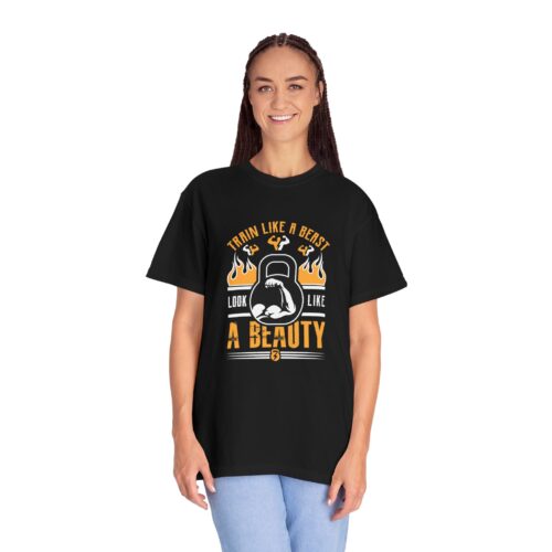 Beast & Beauty Gym T-shirt, Motivational Workout Shirt, Fitness Apparel, Gift for Gym Lovers, Unisex Tee. - Image 20