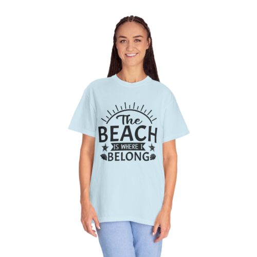 Beach Lover's Unisex T-Shirt, Summer Vibes Shirt, Casual Beachwear, Vacation Tee, Gift for Beach Enthusiasts, Coastal Celebration Apparel. - Image 44