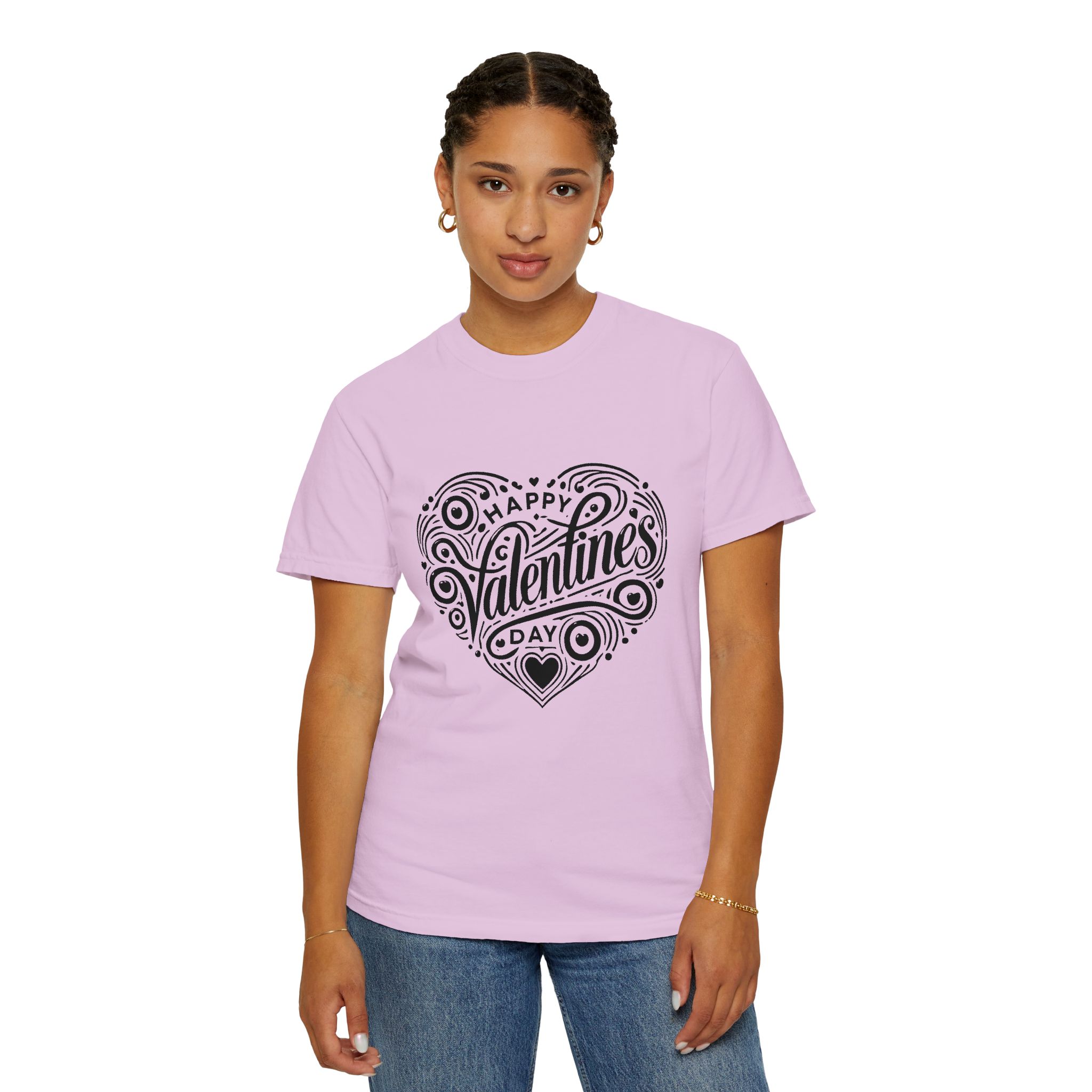 Valentine's Day Heart T-Shirt, Unisex Gift for Couples, Cute Love Tee, Casual Wear, Romantic Apparel. - Image 21
