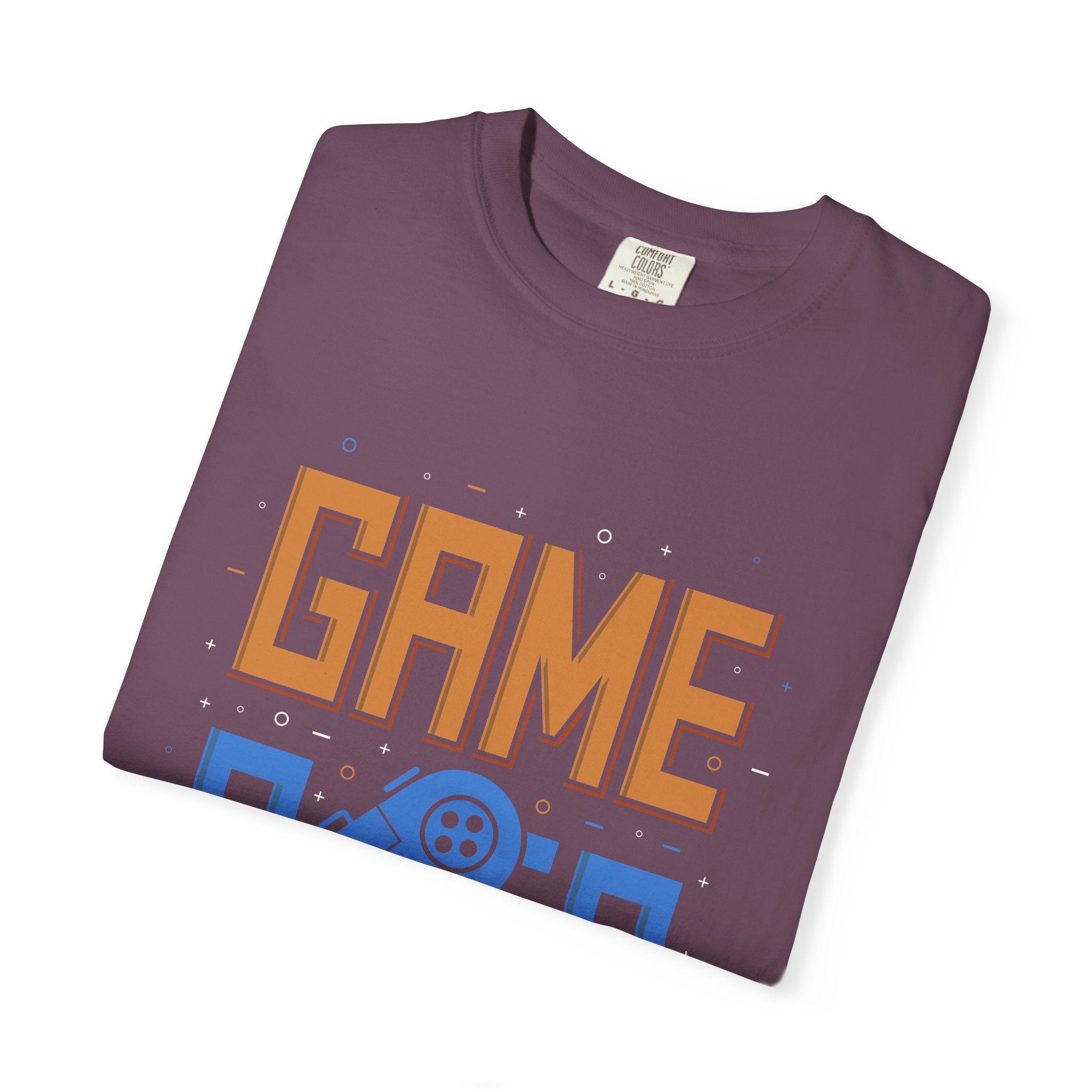 Game Over Unisex Garment-Dyed T-Shirt, Gamer Gift, PlayStation Tee, Retro Gaming Shirt, Casual Wear, Birthday Present. - Image 18