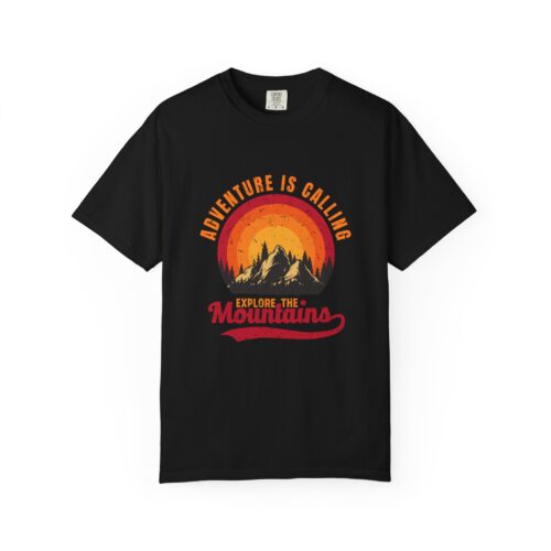Adventure Awaits Unisex T-Shirt, Outdoor Apparel, Nature Lover Gift, Hiking Tee, Travel Shirt, Adventure Is Calling. - Image 9