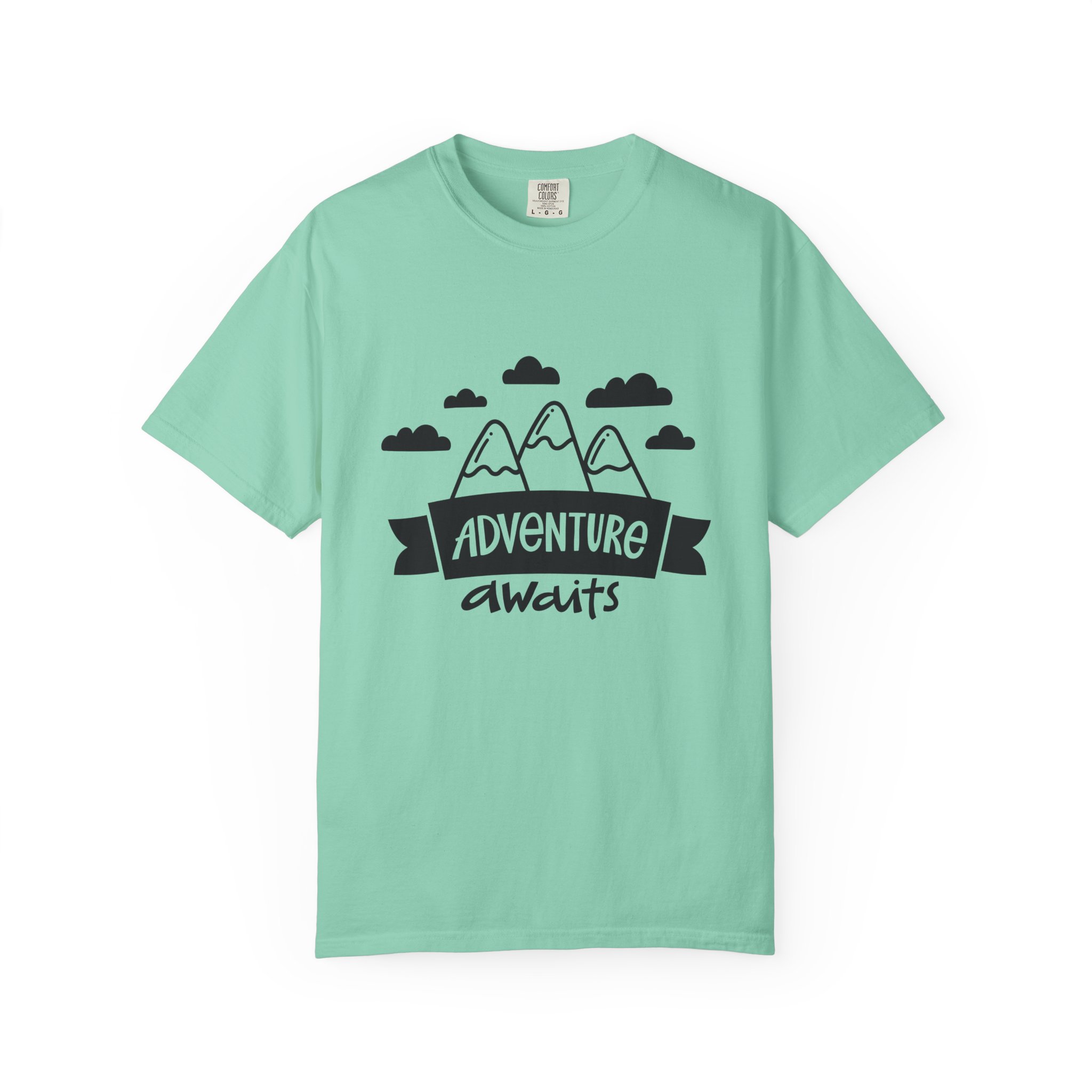 Adventure Awaits Unisex Garment-Dyed T-shirt | Nature Lover Tee, Outdoor Shirt, Travel Apparel, Gift for Explorers, Adventure Clothing. - Image 25