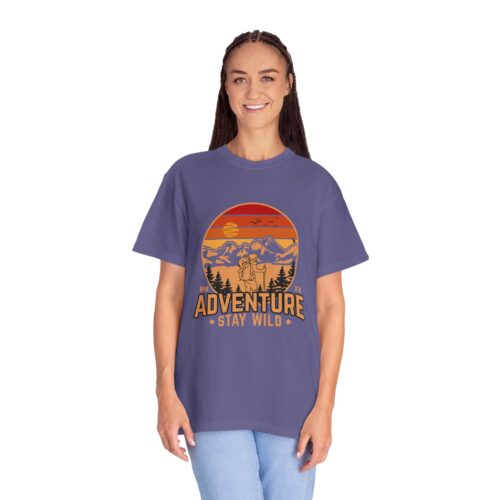 Adventure Graphic T-Shirt | Stay Wild Tee for Nature Lovers | Unisex Casual Wear, Camping Gift, Outdoor Enthusiast Apparel. - Image 52