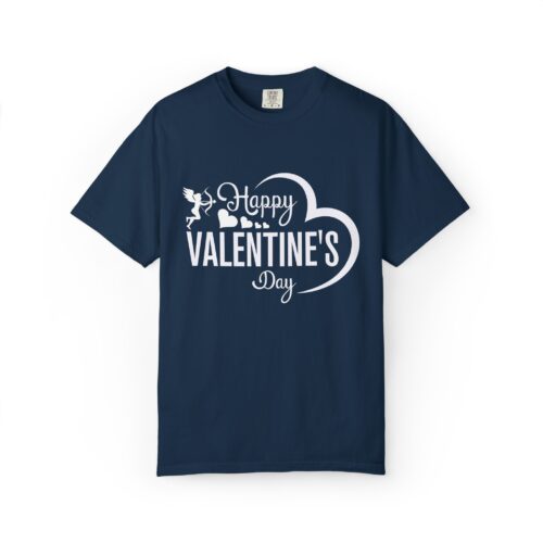 Unisex Garment-Dyed T-shirt for Valentine's Day, Cute Couple Shirt, Love-themed Tee, Perfect Gift, Holiday Apparel. - Image 33