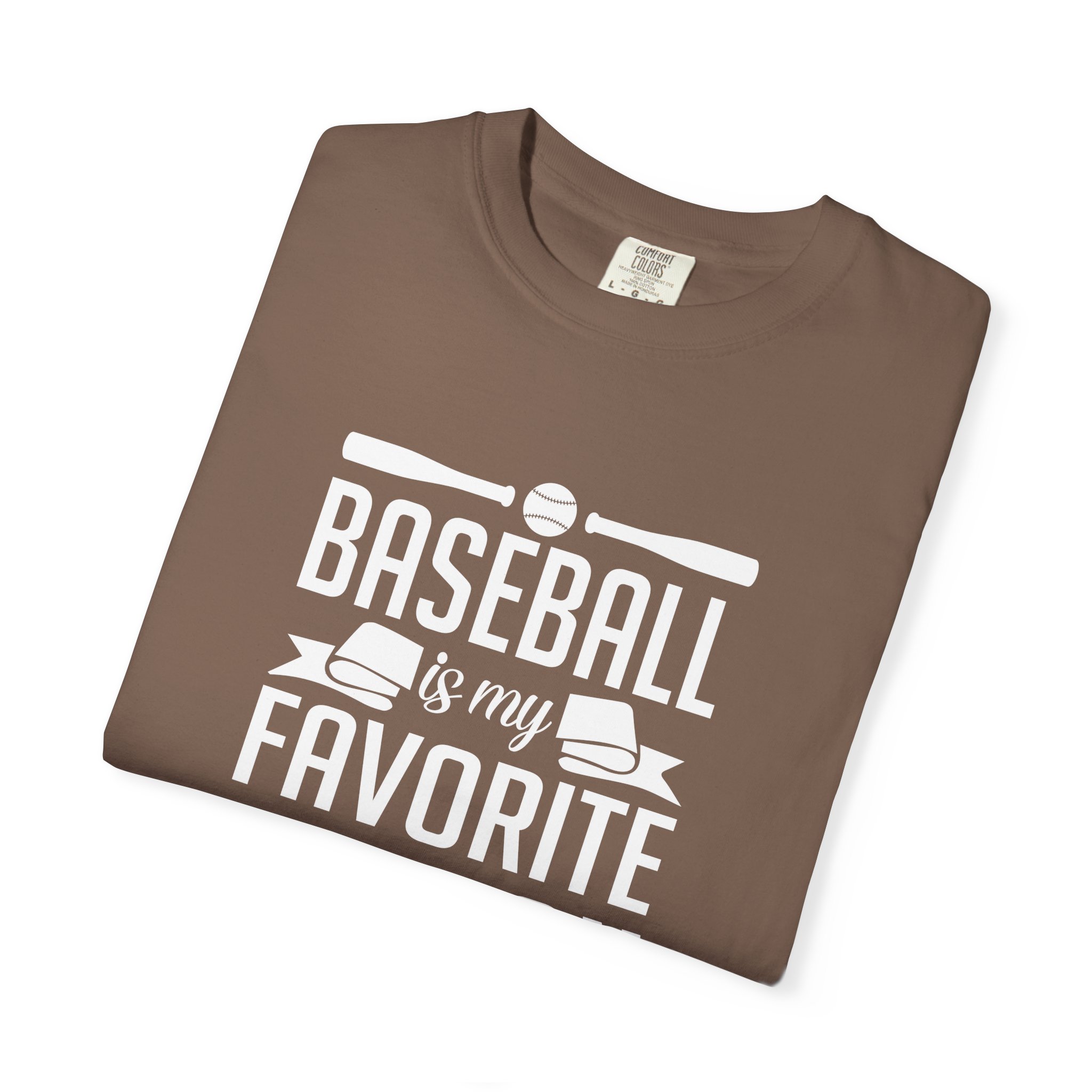 Baseball Favorite Season T-Shirt, Unisex Garment-Dyed Tee, Sporty Apparel, Gift for Baseball Lovers, Summer Wear, Casual Style. - Image 26