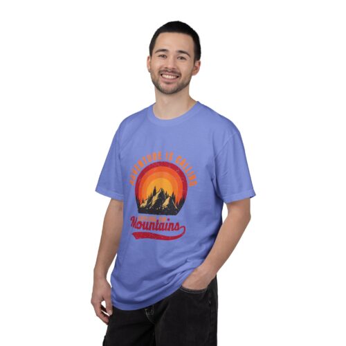 Adventure Awaits Unisex T-Shirt, Outdoor Apparel, Nature Lover Gift, Hiking Tee, Travel Shirt, Adventure Is Calling. - Image 19