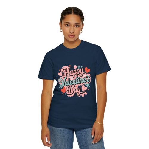 Happy Valentine's Day T-Shirt, Unisex Casual Tee, Love Shirt, Gift for Her/Him, Heart Graphic Tee, - Image 45