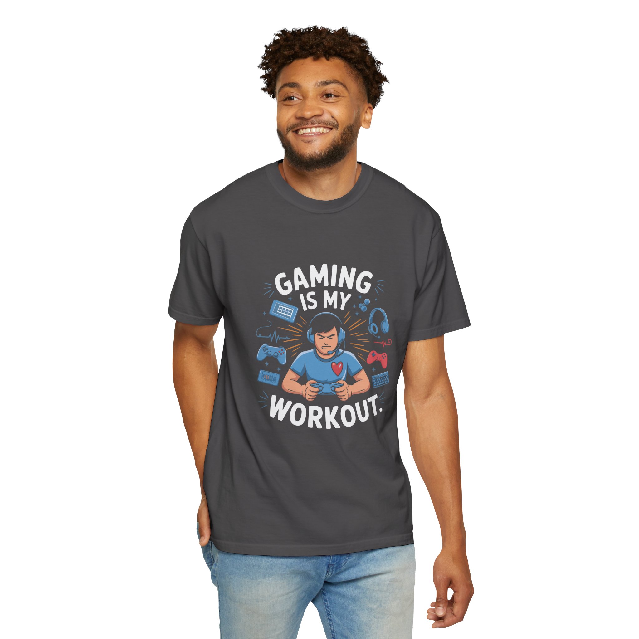 Gaming Workout Unisex T-shirt. - Image 39