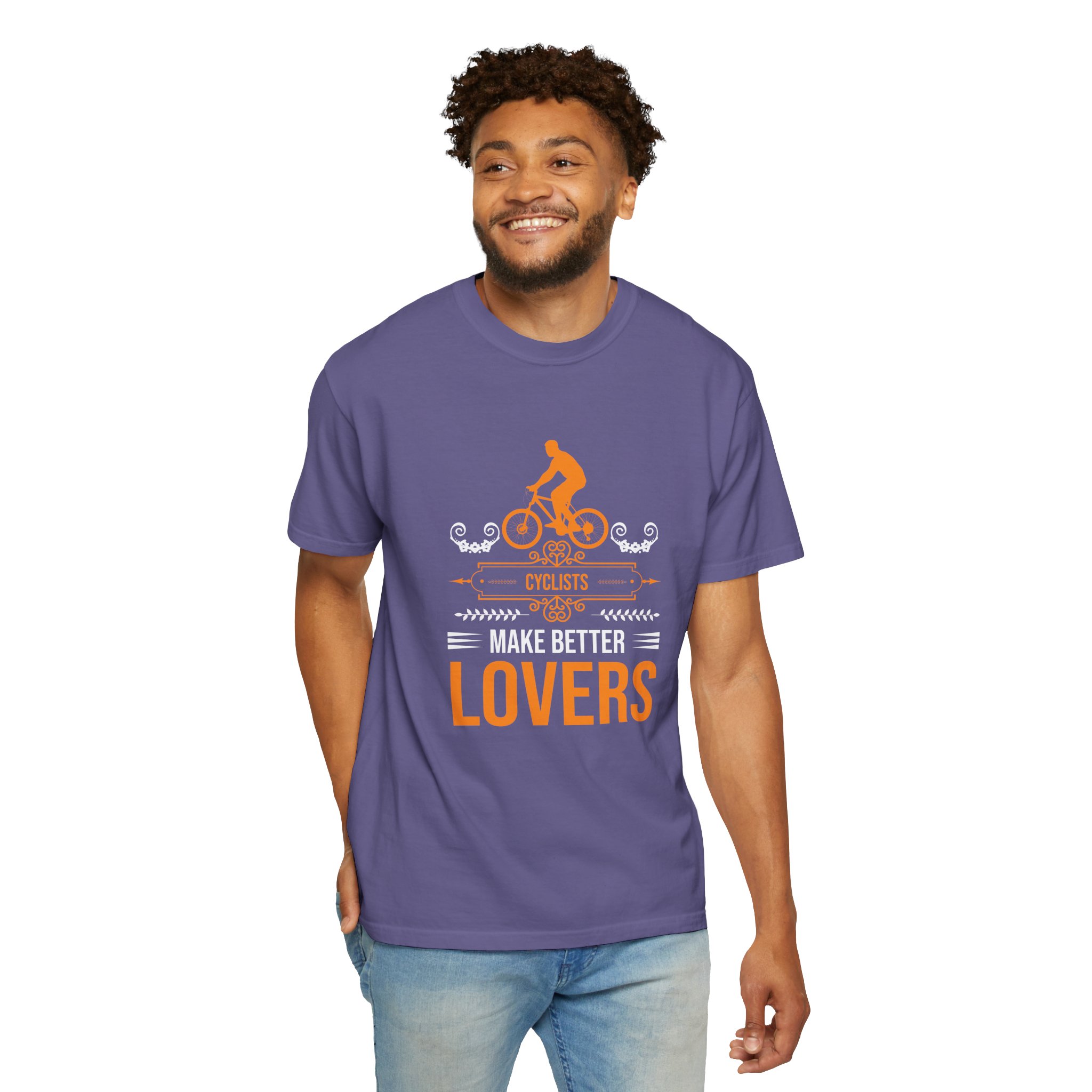 Cyclist Lover T-Shirt, Gift for Bikers, Unisex Graphic Tee, Cycling Humor Shirt, Perfect for Valentine's Day. - Image 47
