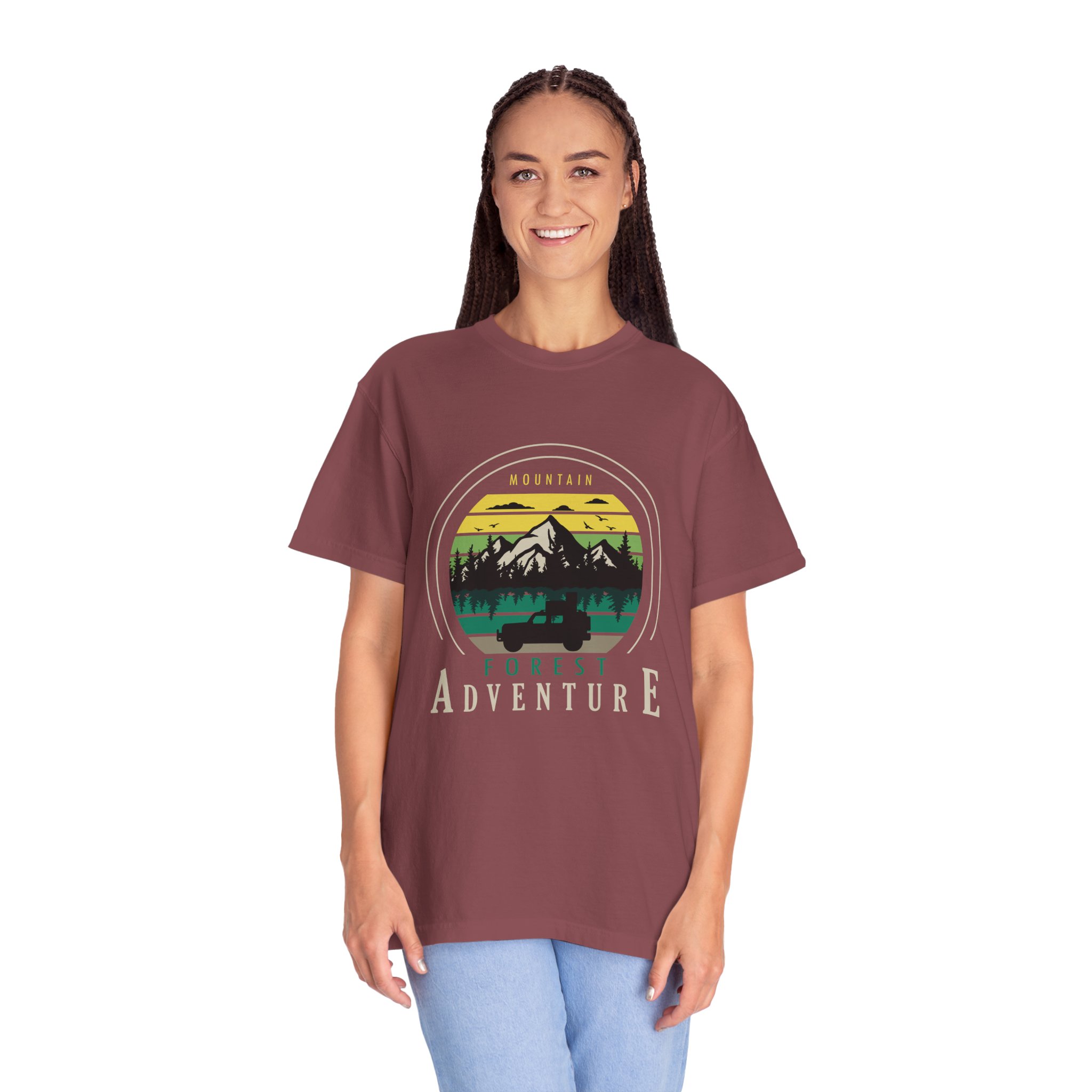 Adventure Forest Unisex T-shirt, Nature Lover Shirt, Travel Tee, Outdoor Apparel, Gift for Hikers, Casual Wear. - Image 44