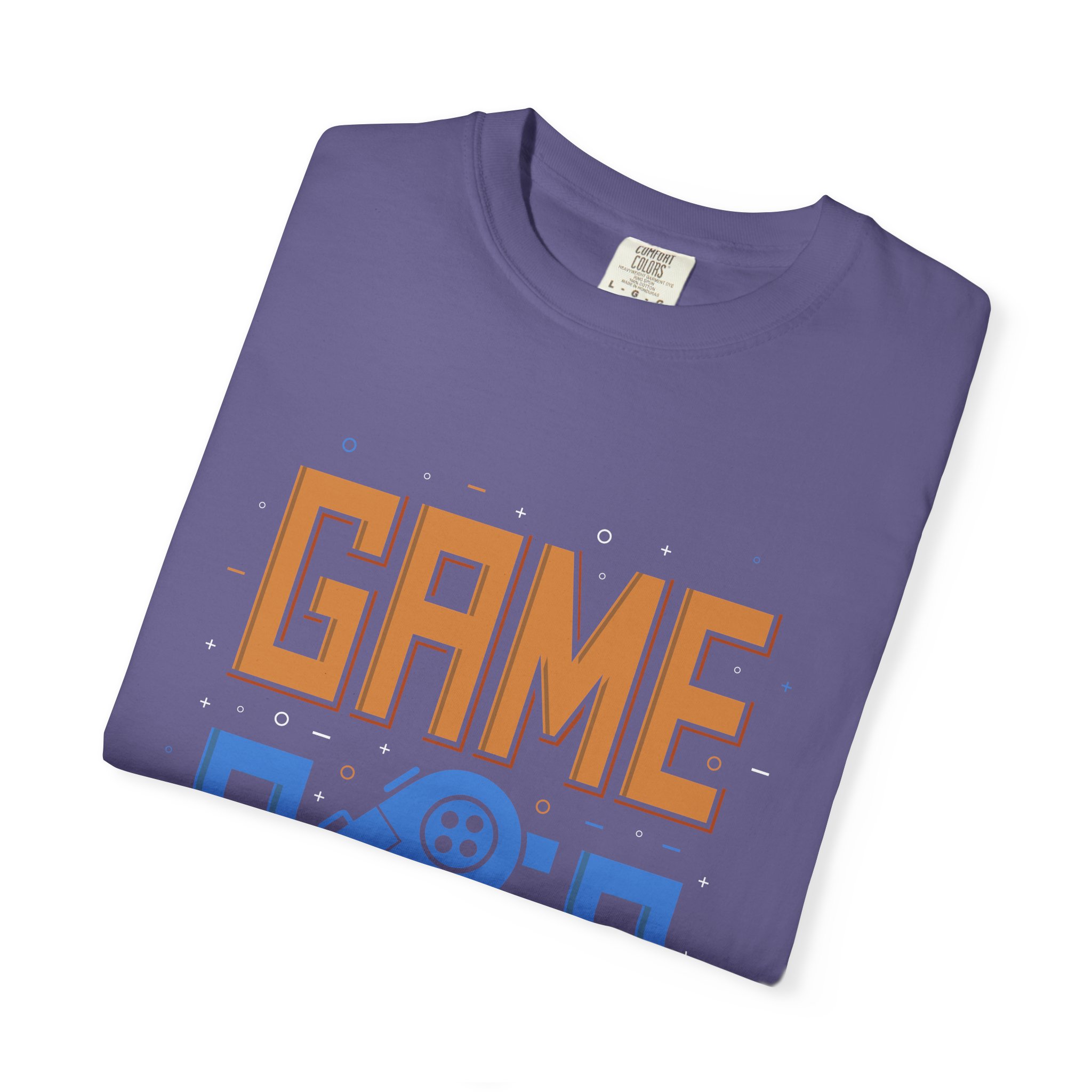 Game Over Unisex Garment-Dyed T-Shirt, Gamer Gift, PlayStation Tee, Retro Gaming Shirt, Casual Wear, Birthday Present. - Image 42