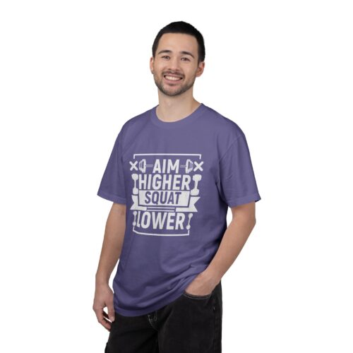 Fitness Motivational T-Shirt, Gym Tee for Active Lifestyle, Workout Apparel, Gift for Fitness Enthusiasts, Exercise Outfit, Squat Humor Tee. - Image 43