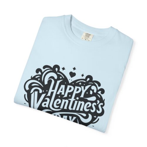 Happy Valentine's Day Unisex T-Shirt, Cute Valentine's Gift, Love Shirt, Couple's Tee, Casual Wear for Him & Her. - Image 2