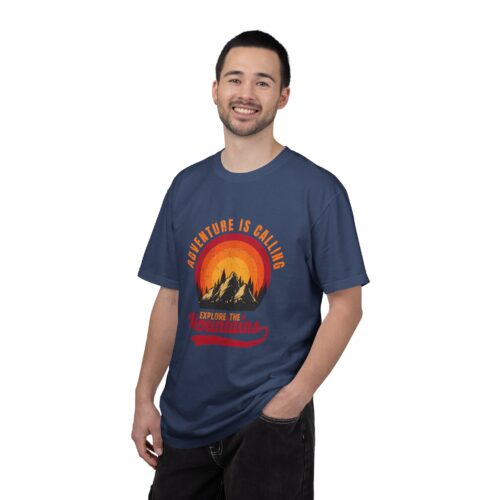 Adventure Awaits Unisex T-Shirt, Outdoor Apparel, Nature Lover Gift, Hiking Tee, Travel Shirt, Adventure Is Calling. - Image 35