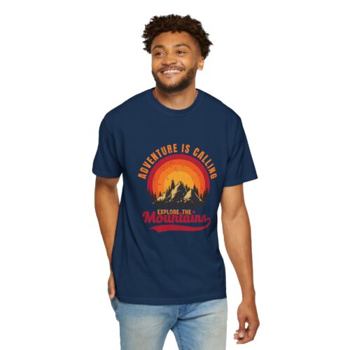 Adventure Awaits Unisex T-Shirt, Outdoor Apparel, Nature Lover Gift, Hiking Tee, Travel Shirt, Adventure Is Calling. - Image 47