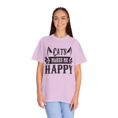 Cats Make Me Happy Unisex T-Shirt, Cat Lover Gift, Funny Tee, Animal Lovers Apparel, Gift for Her. - Image 20