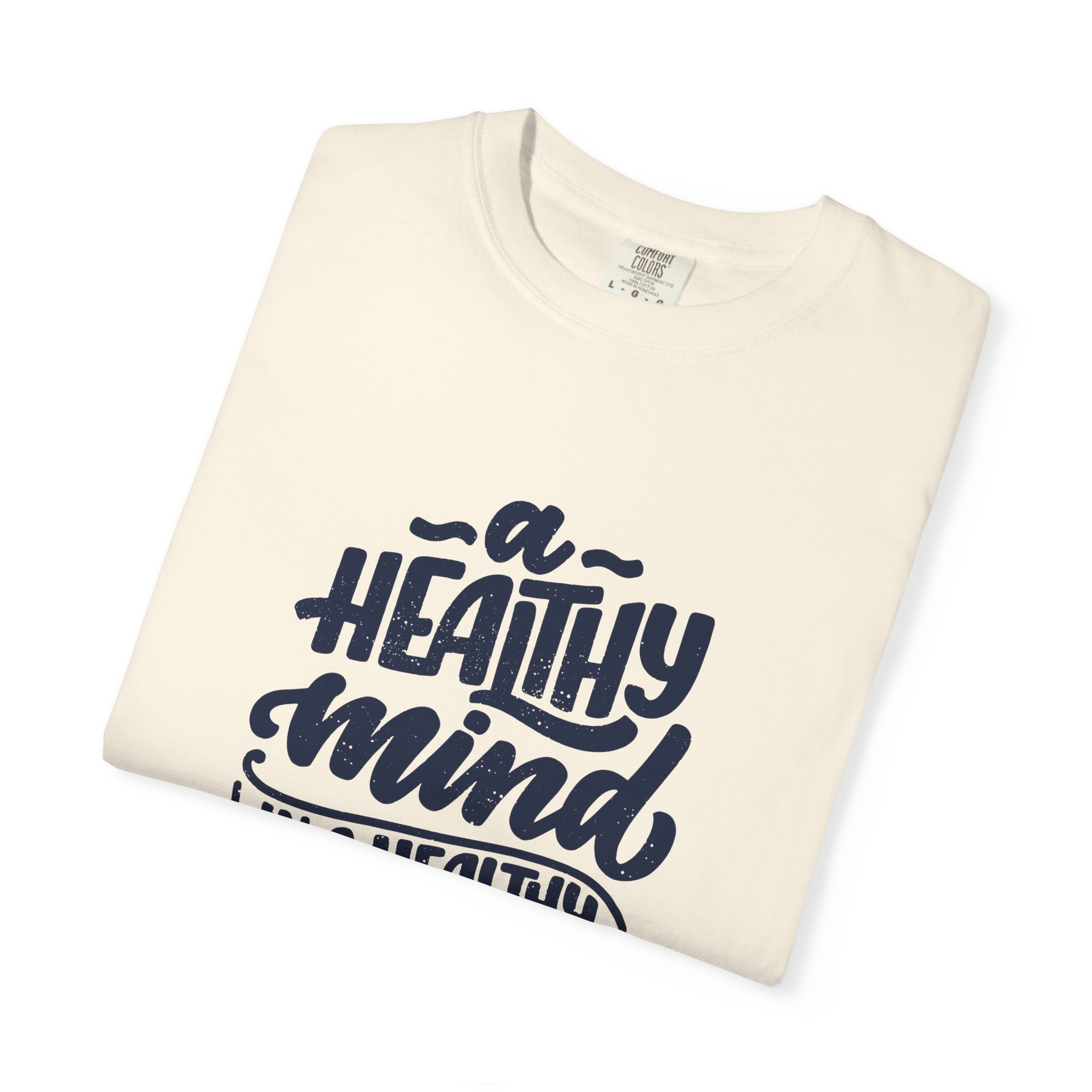 Unisex Motivational T-Shirt - "A Healthy Mind in a Healthy Body" - Fitness Apparel, Gift for Wellness Enthusiasts - Image 26