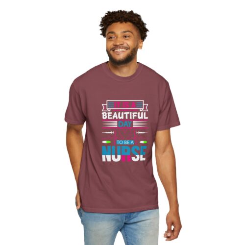 Nurse Appreciation T-shirt - It's a Beautiful Day to Be a Nurse, Gift for Nurses, Medical Professional Tee, Healthcare Worker Shirt. - Image 31