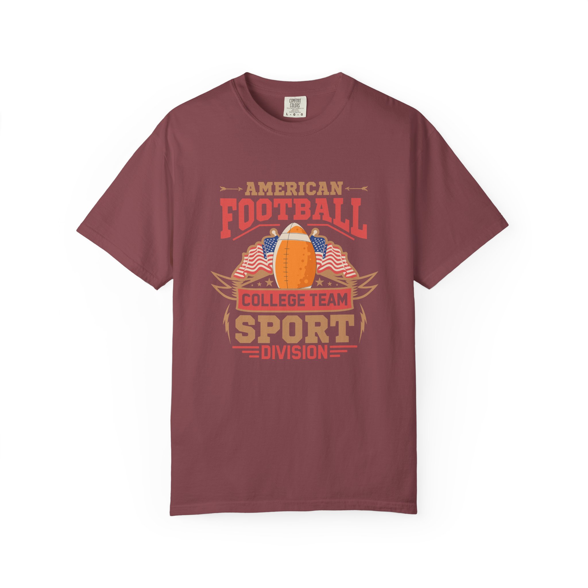 American Football College Team Unisex T-Shirt, Casual Sportswear, Game Day Shirt, Athletic Tee, Fan Apparel, Gift for Sports Lovers. - Image 41