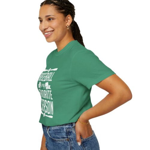Baseball Favorite Season T-Shirt, Unisex Garment-Dyed Tee, Sporty Apparel, Gift for Baseball Lovers, Summer Wear, Casual Style. - Image 38