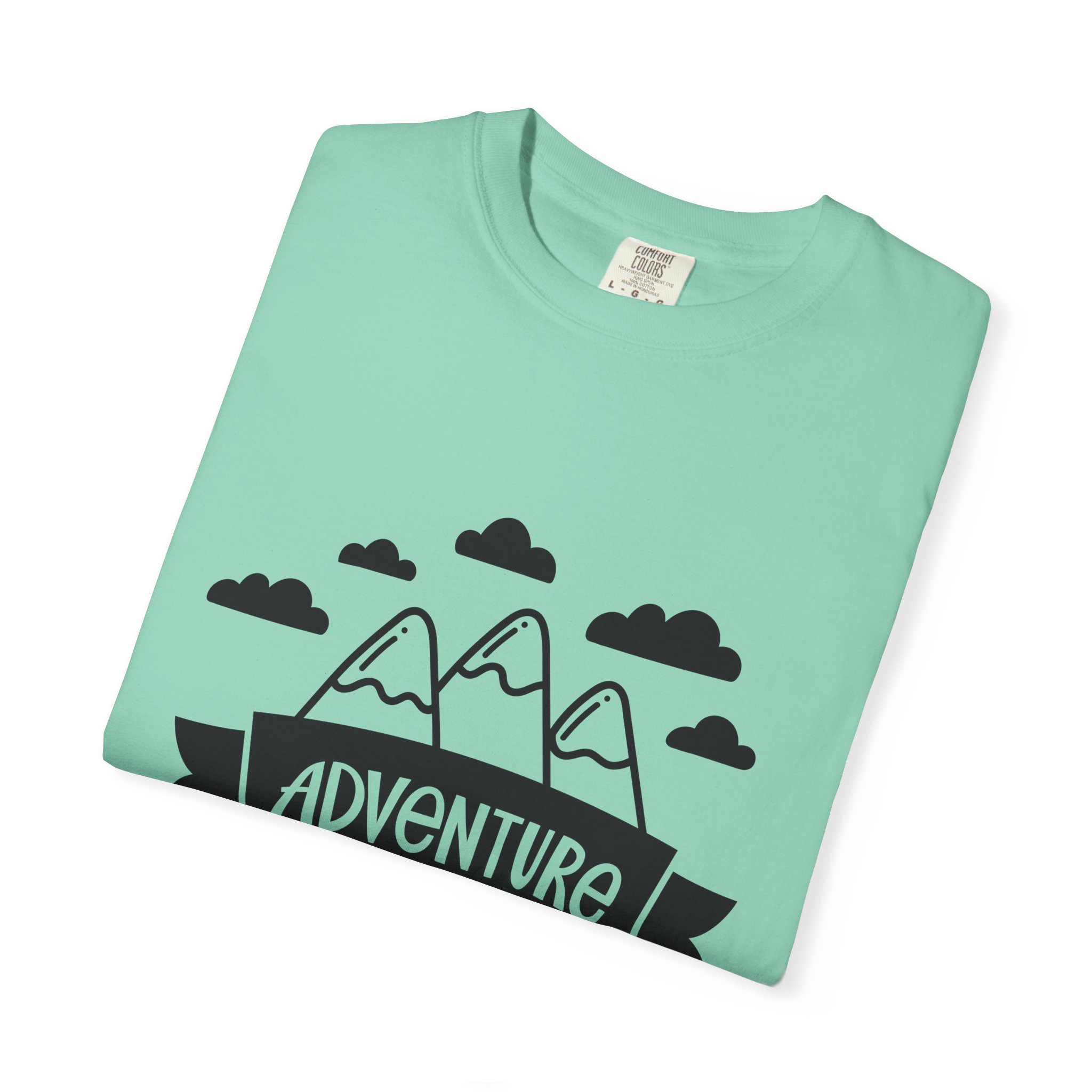 Adventure Awaits Unisex Garment-Dyed T-shirt | Nature Lover Tee, Outdoor Shirt, Travel Apparel, Gift for Explorers, Adventure Clothing. - Image 26