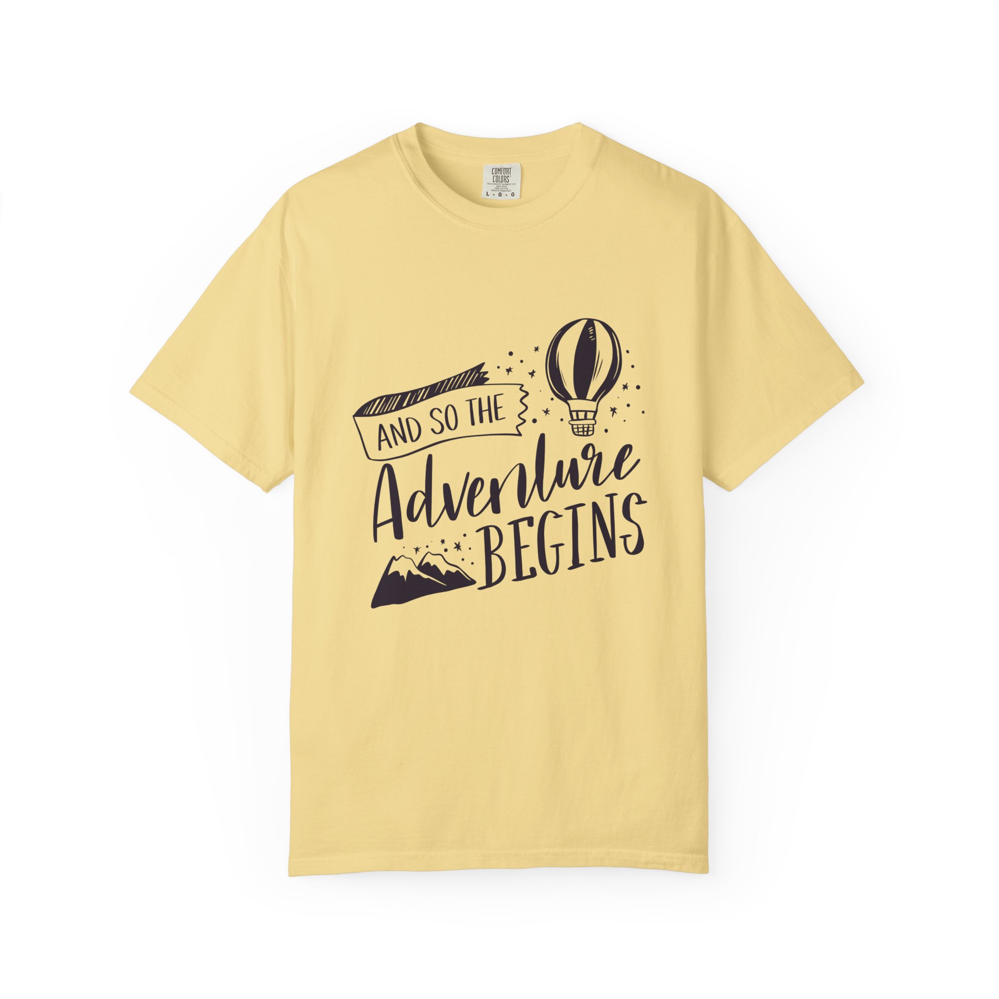 Adventure Begins Unisex T-Shirt, Travel Tee, Gift for Wanderlust, Adventure Apparel, Casual Wear, Explorer Top. - Image 9