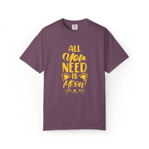All You Need is Meow Unisex T-Shirt. - Image 9