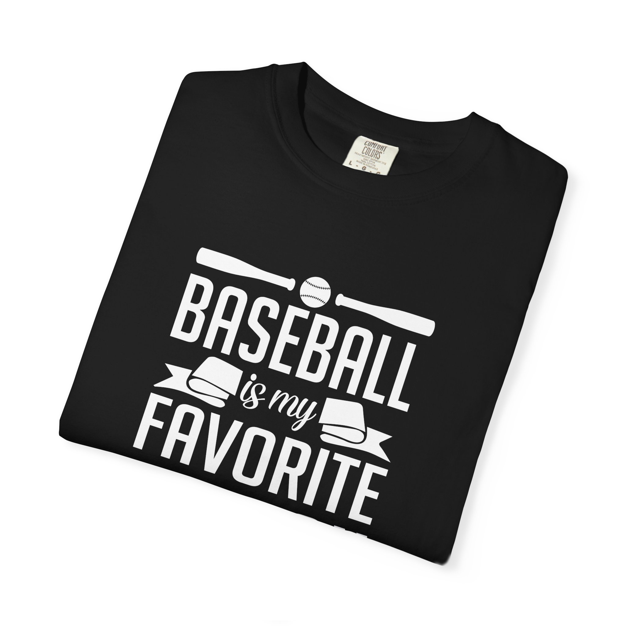 Baseball Favorite Season T-Shirt, Unisex Garment-Dyed Tee, Sporty Apparel, Gift for Baseball Lovers, Summer Wear, Casual Style. - Image 18