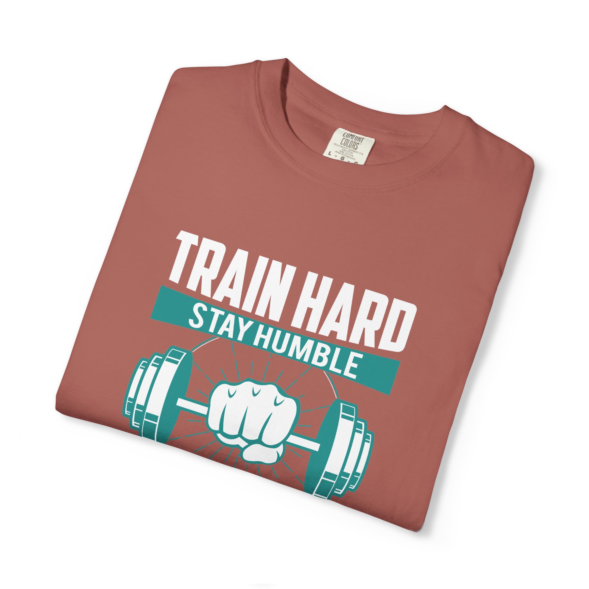 Gym Motivation T-Shirt - Train Hard Stay Humble Design, Fitness Apparel, Athleisure Wear, Workout Gear, Gift for Gym Lovers. - Image 42