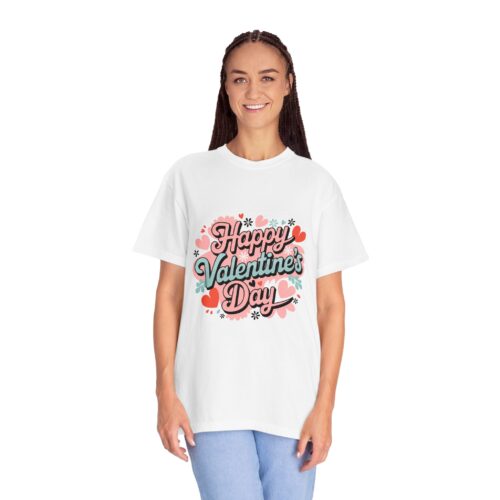Happy Valentine's Day T-Shirt, Unisex Casual Tee, Love Shirt, Gift for Her/Him, Heart Graphic Tee, - Image 12