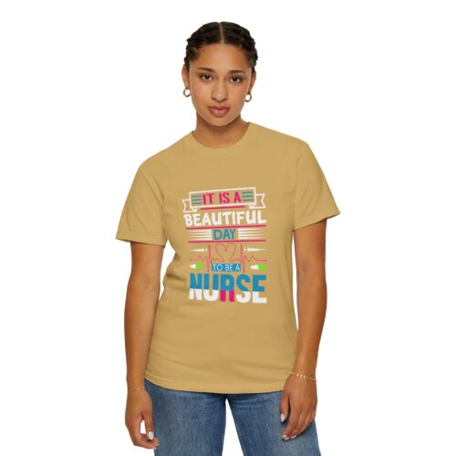Nurse Appreciation T-shirt - It's a Beautiful Day to Be a Nurse, Gift for Nurses, Medical Professional Tee, Healthcare Worker Shirt. - Image 21