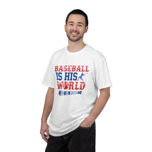 Baseball-Themed Unisex T-Shirt, Perfect Gift for Sports Lovers, Father’s Day, Game Day, Casual Wear, Gifts for Him, Baseball Fan Gear. - Image 3