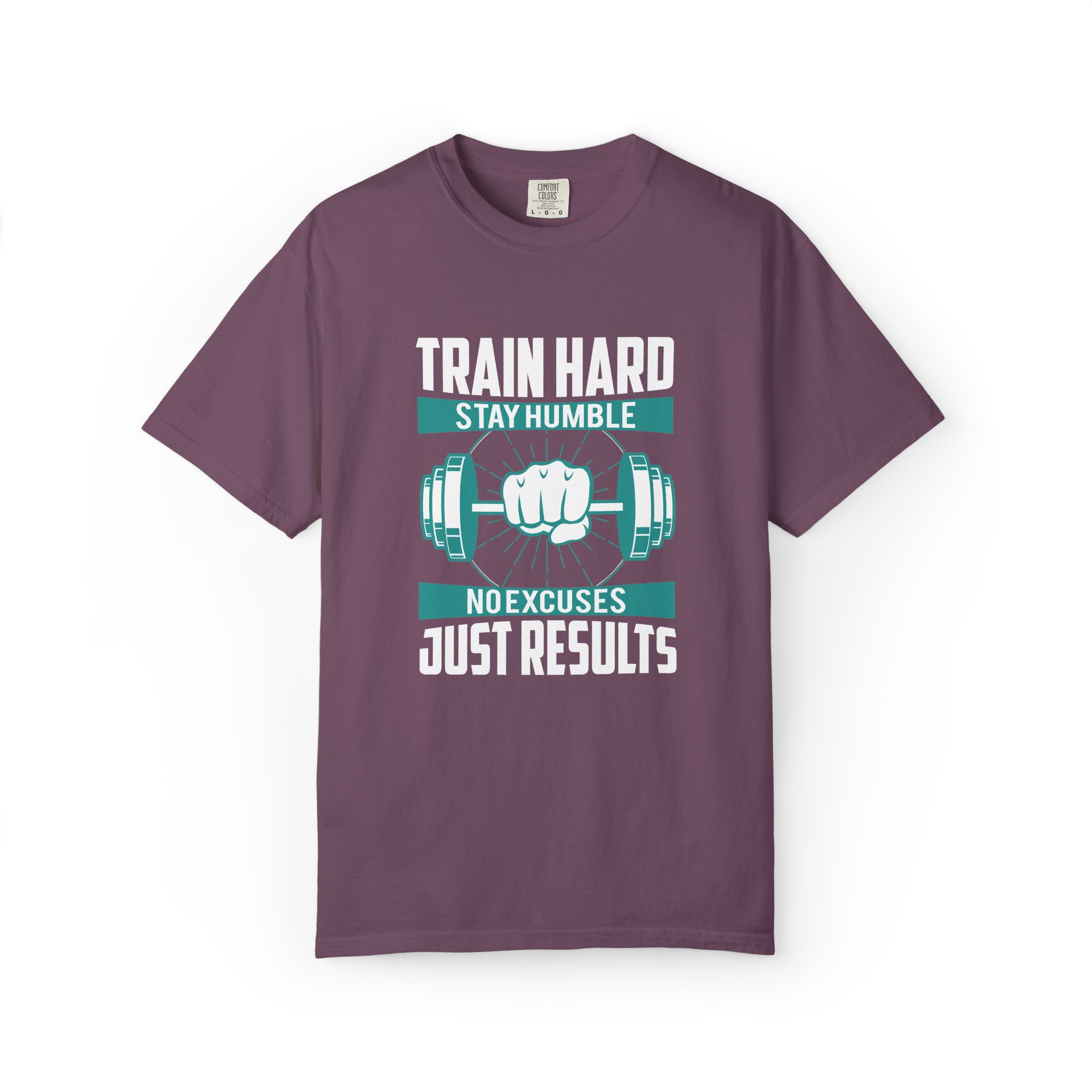 Gym Motivation T-Shirt - Train Hard Stay Humble Design, Fitness Apparel, Athleisure Wear, Workout Gear, Gift for Gym Lovers. - Image 17