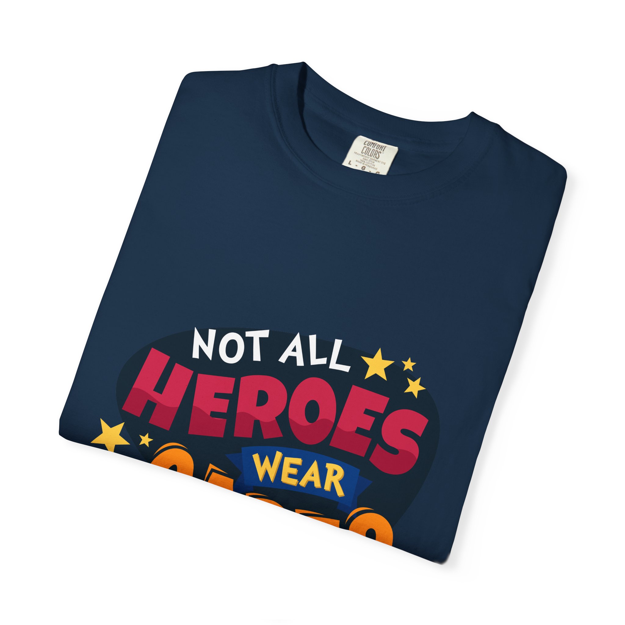 Heroic Message T-shirt for Everyday Wear, Unisex Gift, Casual Style, Great for Superhero Fans Tee. - Image 26