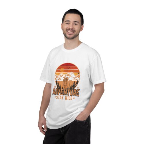 Adventure Graphic T-Shirt | Stay Wild Tee for Nature Lovers | Unisex Casual Wear, Camping Gift, Outdoor Enthusiast Apparel. - Image 19