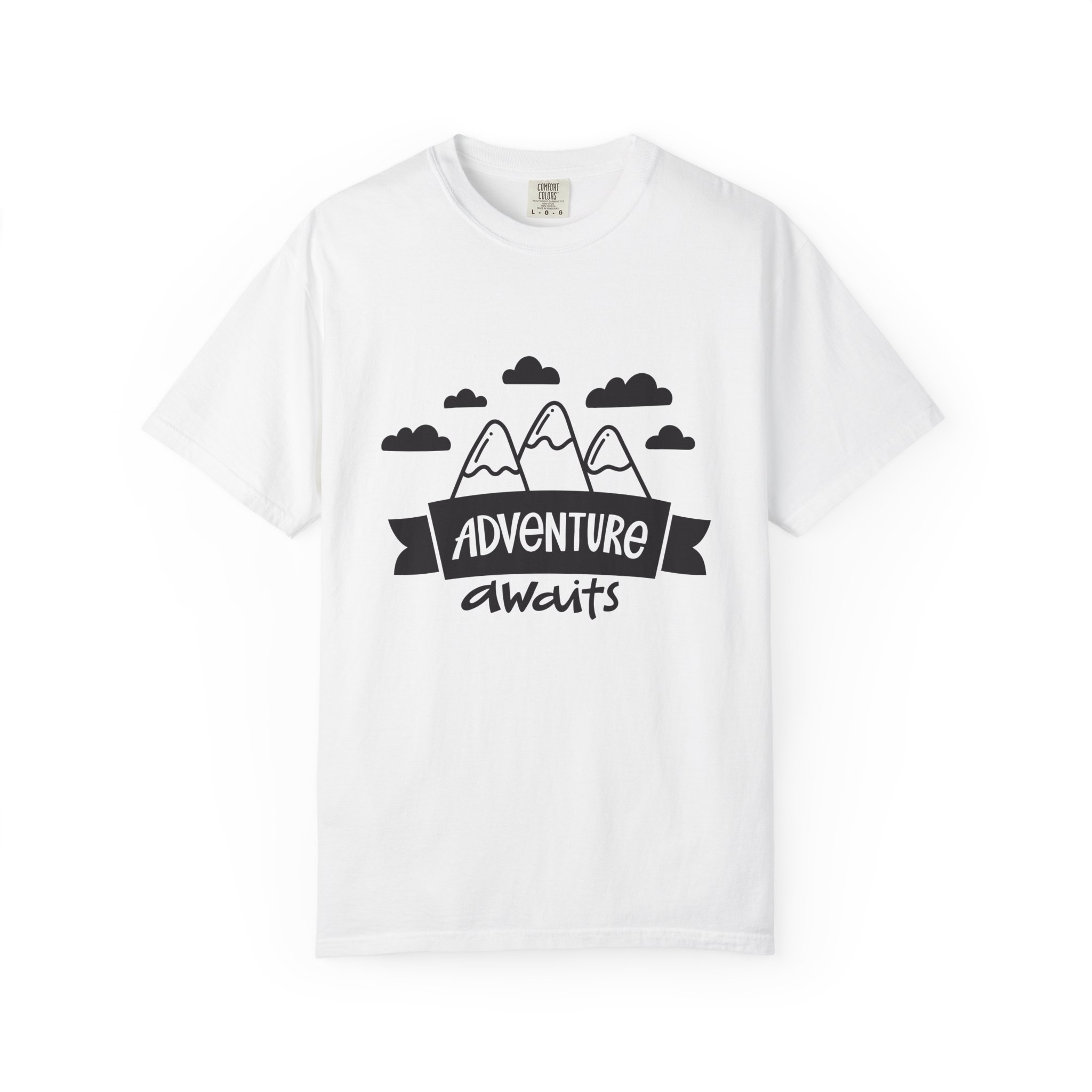 Adventure Awaits Unisex Garment-Dyed T-shirt | Nature Lover Tee, Outdoor Shirt, Travel Apparel, Gift for Explorers, Adventure Clothing. - Image 9