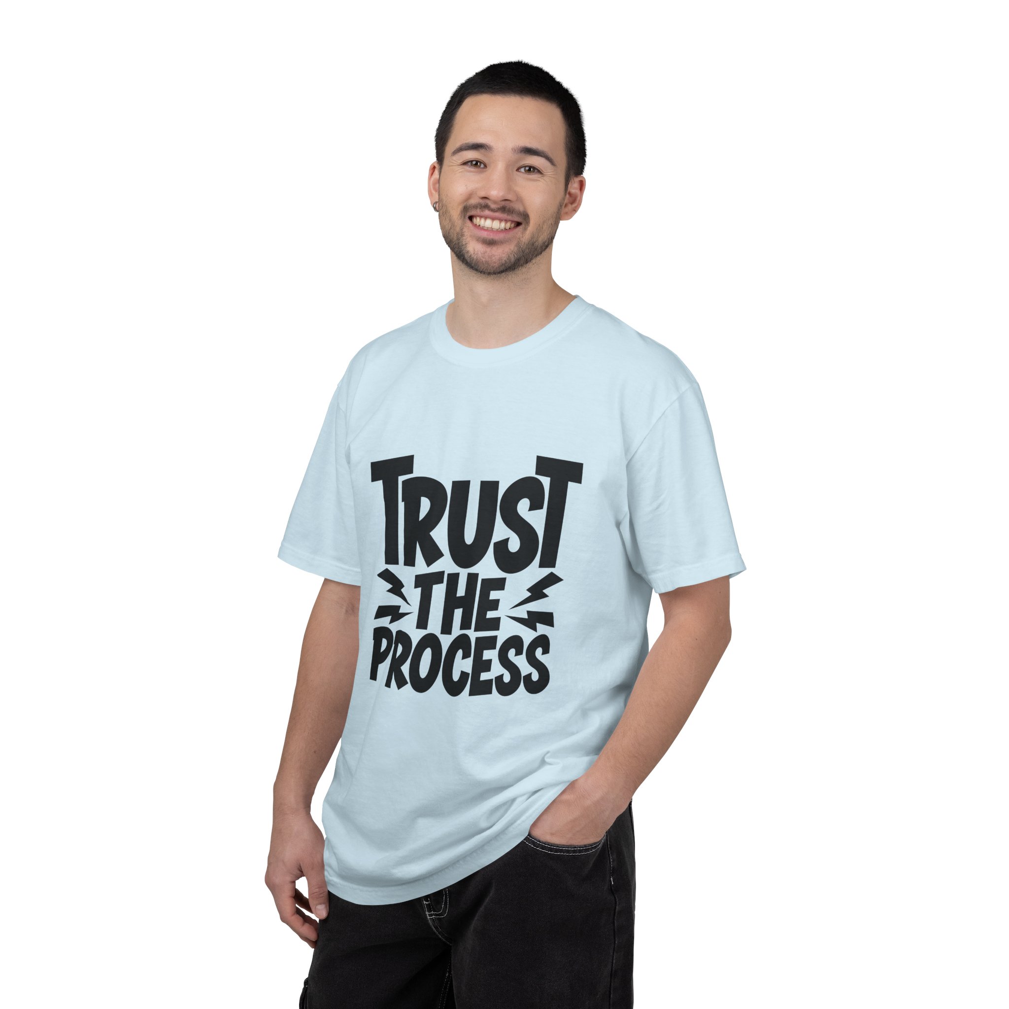 Trust the Process Unisex Garment-Dyed T-shirt, Motivational Tee, Casual Wear, Inspiring Shirt, Everyday Style. - Image 35
