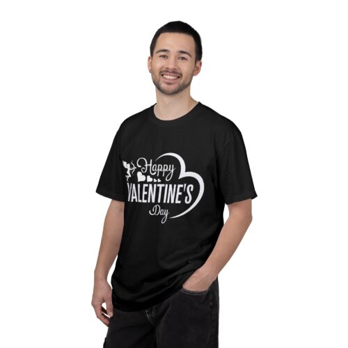 Unisex Garment-Dyed T-shirt for Valentine's Day, Cute Couple Shirt, Love-themed Tee, Perfect Gift, Holiday Apparel. - Image 19