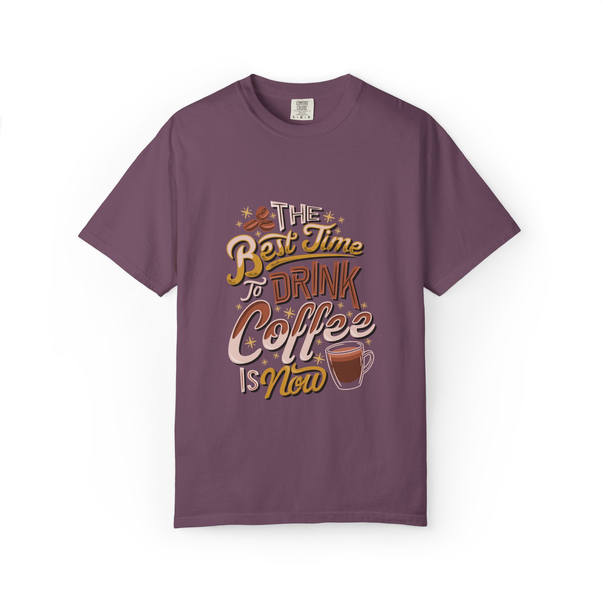 Coffee Lovers Unisex Garment-Dyed T-Shirt | Perfect Gift for Baristas, Coffee Enthusiasts, Casual Wear, Unique Coffee Shirt - Image 41
