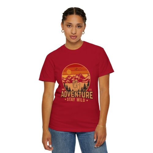 Adventure Graphic T-Shirt | Stay Wild Tee for Nature Lovers | Unisex Casual Wear, Camping Gift, Outdoor Enthusiast Apparel. - Image 13