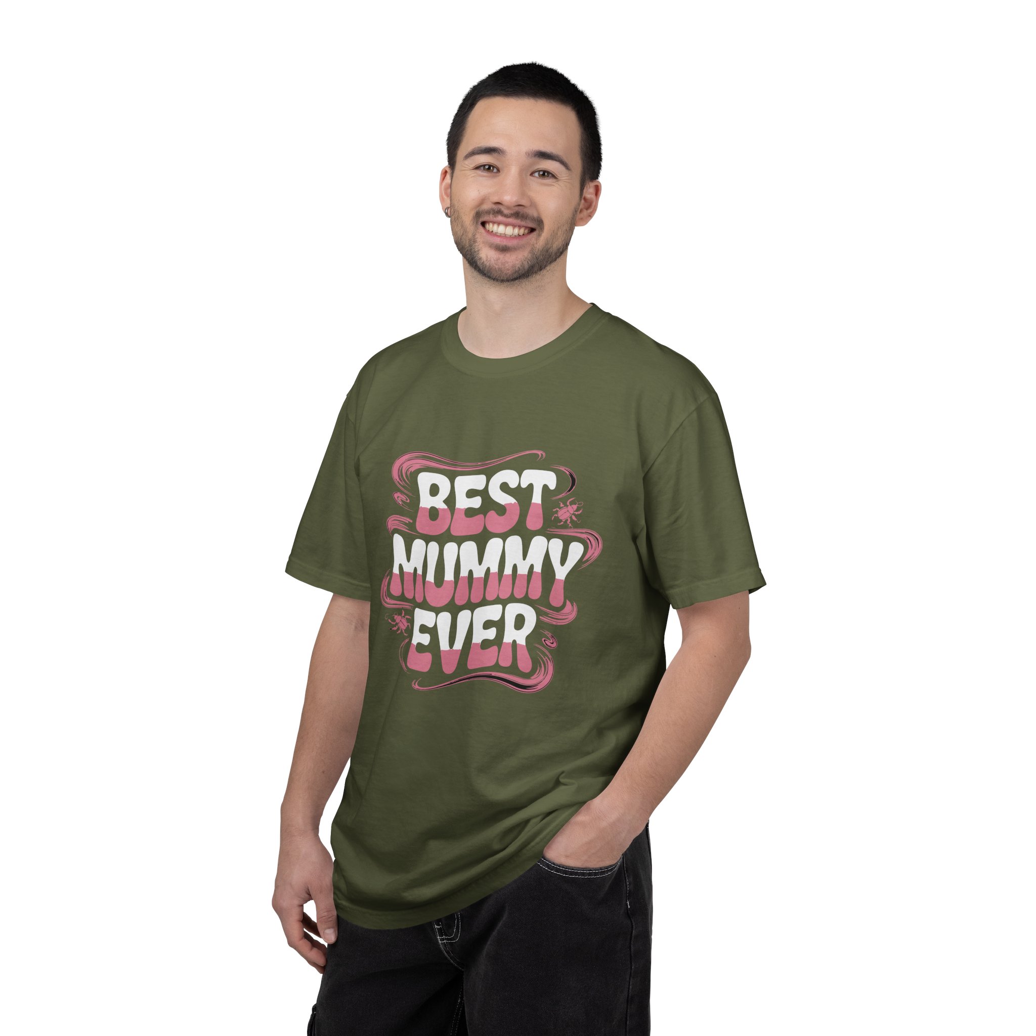 Best Mummy Ever Garment-Dyed T-Shirt, Mother's Day Gift, Casual Wear, Unisex Tee, Fun Mom Shir. - Image 19