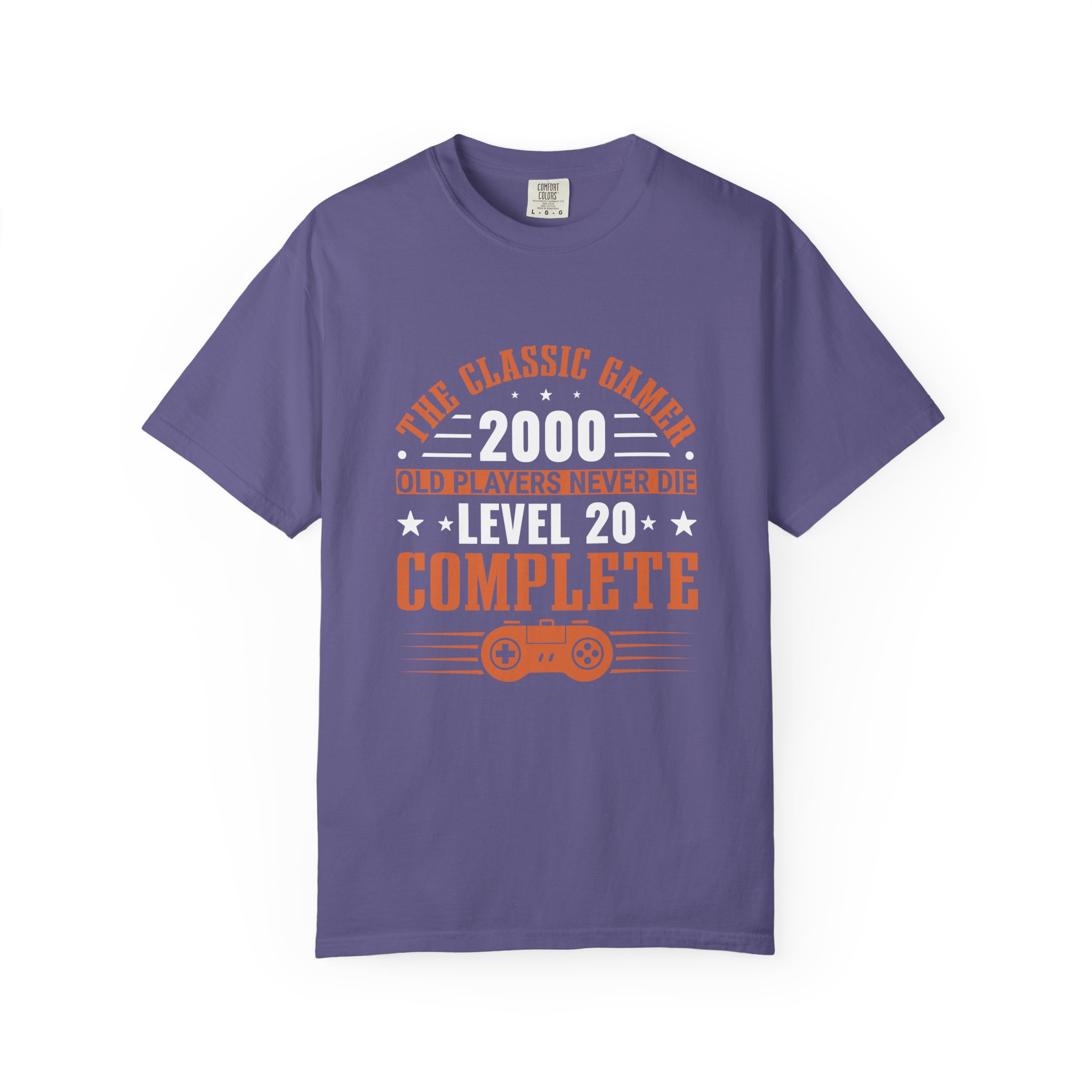 Gamer Level 20 T-Shirt, Retro Gaming Tee, Unisex Graphic Shirt, Funny Gift for Gamers, Video Game Lover Apparel. - Image 33