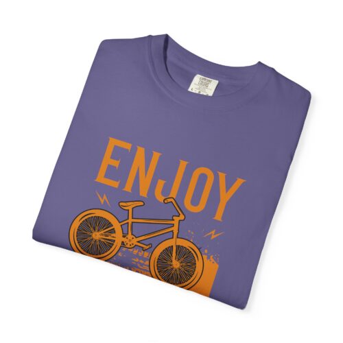 Adventure-Inspired Unisex T-Shirt, Enjoy Your Journey Tee, Cycling Gift, Travel Tee, Summer Casual Wear, Bike Lover Shirt. - Image 50