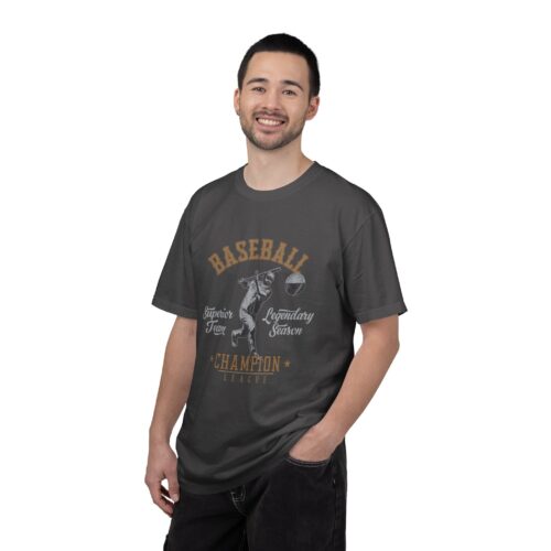 Baseball Champion T-Shirt - Unisex, Vintage Style, Perfect for Sports Lovers, Team Events, Comfortable Wear, Gift Idea. - Image 3