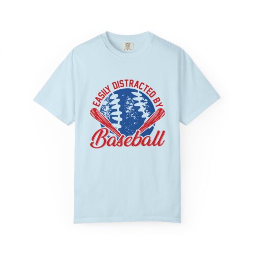Unisex Baseball T-Shirt - Easily Distracted by Baseball, Sporty Tee, Gift for Baseball Lovers, Summer Wear, Casual Apparel. - Image 41