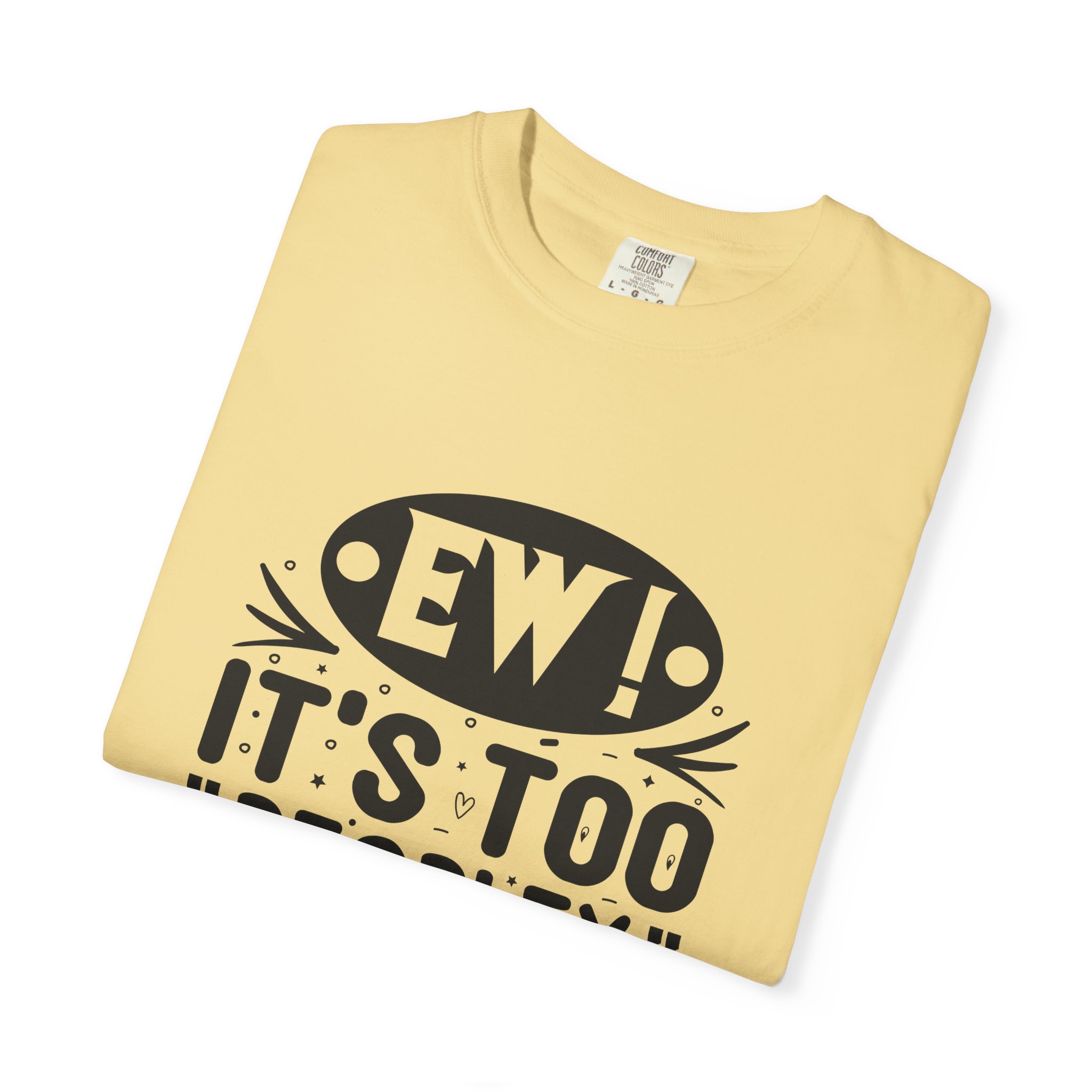 Humorous Unisex Tee - "Ew! It's Too 'Peopley' Outside" - Funny Gift for Introverts, Social Distancing, Casual Wear. - Image 2