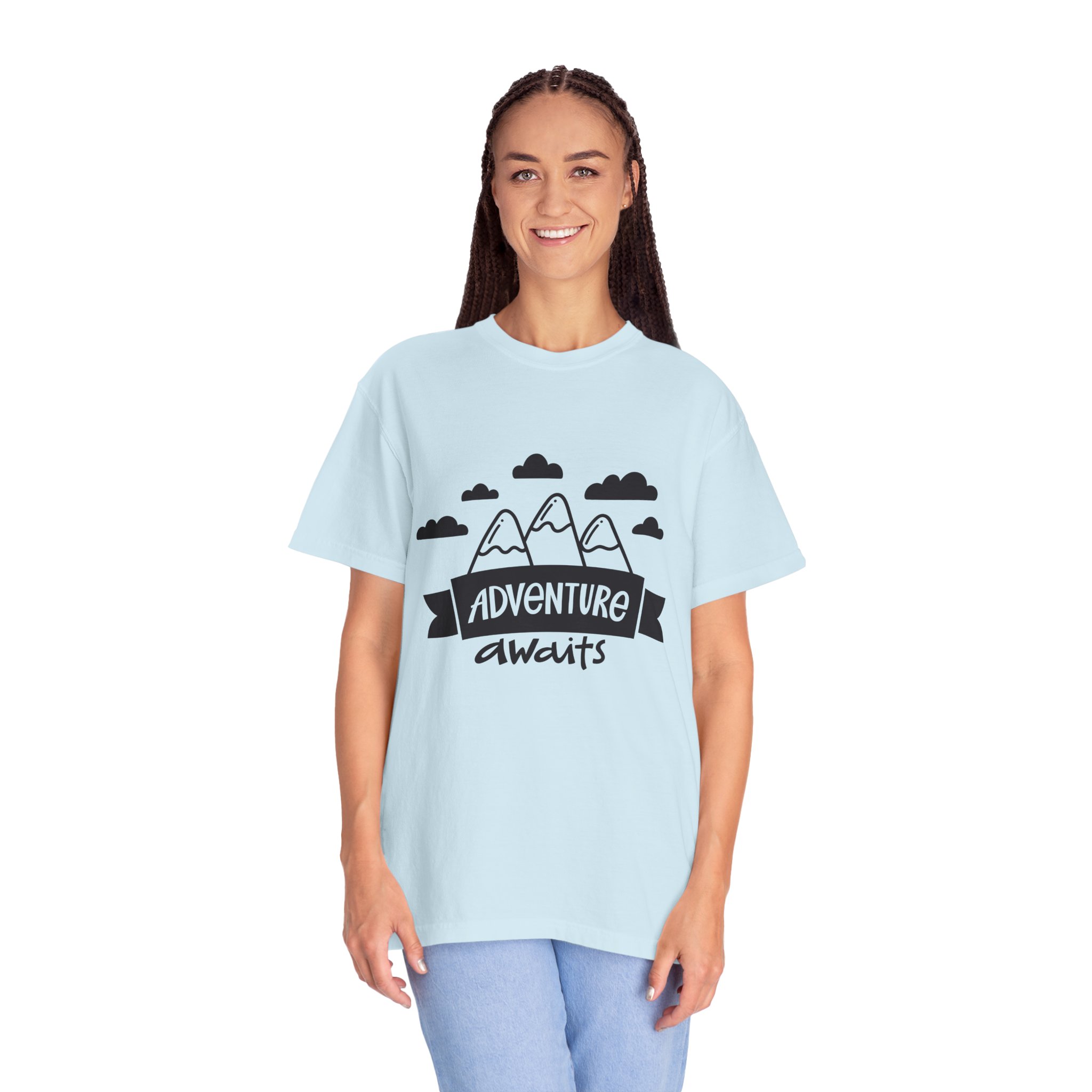 Adventure Awaits Unisex Garment-Dyed T-shirt | Nature Lover Tee, Outdoor Shirt, Travel Apparel, Gift for Explorers, Adventure Clothing. - Image 36