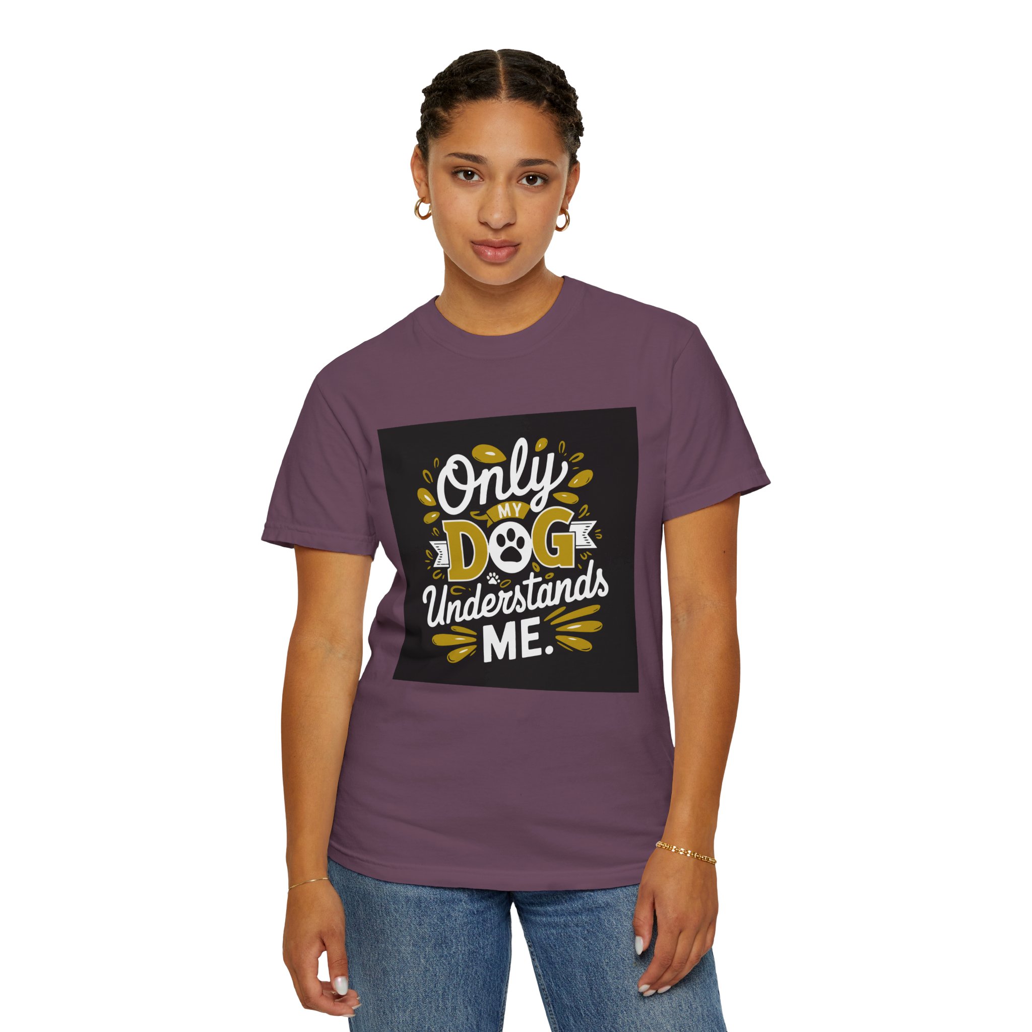 Dog Lover's Unisex T-shirt - Only My Dog Understands Me - Funny Pet Shirt, Dog Owner Gift, Tee, Gift for Dog Lovers, - Image 37